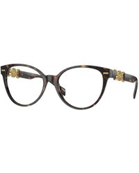Versace - Ve3334 108 Optical Frames Acetate Transparent Cat Eye Normal - Lyst