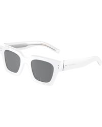 Dolce & Gabbana - Dg4413 337440 Sunglasses Acetate Squared Mirrored Mirror - Lyst