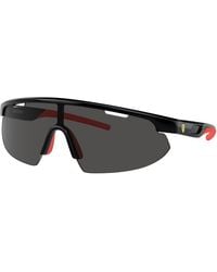 FERRARI SCUDERIA - Fz6004U 501/87 Sunglasses Injected Geometric Normal - Lyst