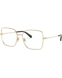 Dolce & Gabbana - Dg1323 02 Optical Frames Metal Squared Normal - Lyst