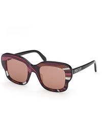 PUCCI - Ep0220 99E Sunglasses Acetate Squared Normal - Lyst