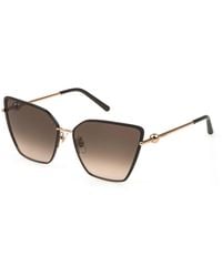 Furla - Sfu890 02Am Sunglasses Metal Butterfly Normal Nuanced - Lyst