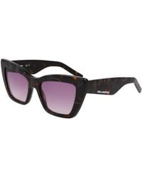 KARL LAGERFELD - Kl6158S 242 Sunglasses Acetate Cat Eye Normal Normal - Lyst