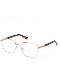 Guess - Gu50313 032 Optical Frames Metal Squared Normal - Lyst