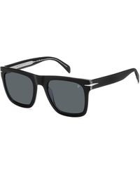 David Beckham - Db 7000/S Flat 7C5/Ir Sunglasses Acetate Squared - Lyst