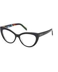 PUCCI - Ep5215 001 Optical Frames Acetate Cat Eye Normal - Lyst