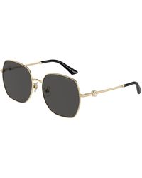 Jimmy Choo - Jc4008Hd 300687 Sunglasses Metal Squared Normal - Lyst
