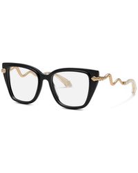 Roberto Cavalli - Vrc104 700 Optical Frames Acetate Butterfly - Lyst