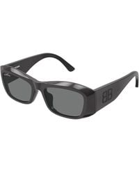 Balenciaga - Bb0397Sa 004 Sunglasses Acetate Squared - Lyst