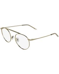 Calvin Klein - Ck26105T 717 Optical Frames Titanium Round Normal - Lyst