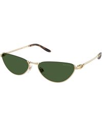 Ralph Lauren - Rl7095 911671 Sunglasses Metal Cat Eye Normal - Lyst