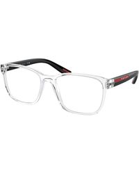 Prada Linea Rossa - Ps 06Pv 2Az1O1 Optical Frames Nylon Pillow Normal - Lyst