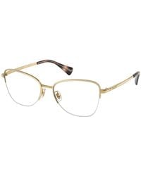 Ralph Lauren - Ra6061 9443 Optical Frames Metal Geometric Normal - Lyst