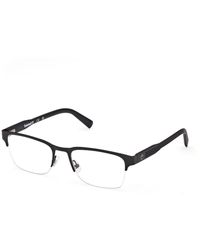 Timberland - Tb50046 002 Optical Frames Metal Squared Normal - Lyst