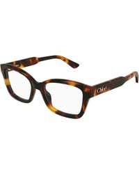 Chloé - Ch0380O 002 Optical Frames Acetate Transparent Cat Eye - Lyst
