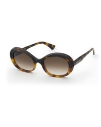 Nina Ricci - Snr459 0Ape Sunglasses Acetate Geometric Normal Nuanced - Lyst