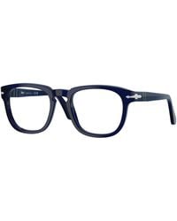 Persol - Po3376V 181 Optical Frames Acetate Transparent Squared Normal - Lyst