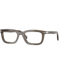 Persol - Po3397V 1103 Optical Frames Acetate Transparent Squared Normal - Lyst