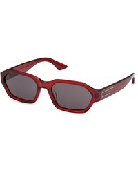 Gcds - Gd0076 69A Sunglasses Acetate Smoke Geometric Normal - Lyst