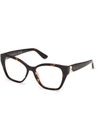 Guess - Gm50063 52 Optical Frames Acetate Cat Eye Normal - Lyst