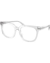 Michael Kors - Mk4176U Ontario 3400 Optical Frames Acetate Squared Normal - Lyst
