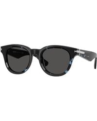 Burberry - Be4439 411187 Sunglasses Acetate Round Normal - Lyst