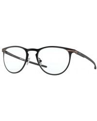 Oakley - Ox5145 514501 Optical Frames Titanium Round - Lyst