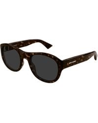 Saint Laurent - Sl 798 Maxime 002 Sunglasses Acetate Round - Lyst