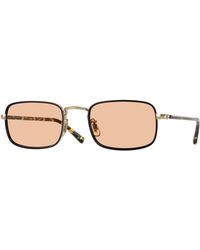 Oliver Peoples - Ov1366T Brymer 5035 Optical Frames Titanium Squared Normal - Lyst