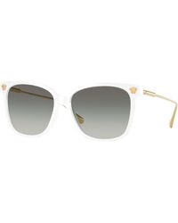 Versace - Ve4507U 314/11 Sunglasses Injected Squared Normal Nuanced - Lyst
