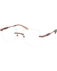Michael Kors - Mk3077 Kyoto 1900 Optical Frames Metal Round Normal - Lyst