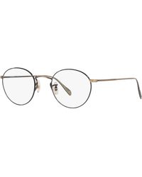 Oliver Peoples - Ov1186 Coleridge 5296 Optical Frames Metal Transparent Pantos Normal - Lyst