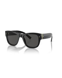 Dolce & Gabbana - Dg4338 501/87 Sunglasses Acetate Squared Normal - Lyst