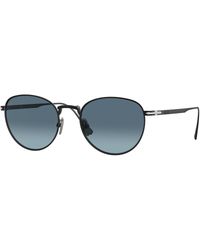 Persol - Po5002St 8004Q8 Sunglasses Titanium Pantos Normal Shaded - Lyst