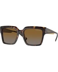 Vogue Eyewear - Vo5553S W656T5 Sunglasses Acetate Squared Polarized - Lyst