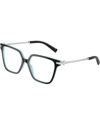 Tiffany & Co. - Tf2234B 8055 Optical Frames Acetate Transparent Squared Normal - Lyst