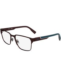 Lacoste - L2306 601 Optical Frames Metal Squared Normal - Lyst