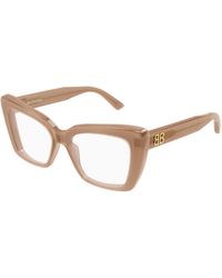 Balenciaga - Bb0297O 006 Optical Frames Acetate Transparent Butterfly - Lyst