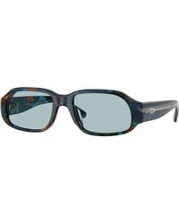 DIESEL - Dl2009U 204372 Sunglasses Acetate Squared Normal - Lyst