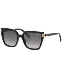Chopard - Sch432S 700 Sunglasses Acetate Smoke Squared Anti-Glare Nuanced - Lyst