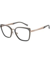 Emporio Armani - Ea1152 3361 Optical Frames Metal Cat Eye Normal - Lyst