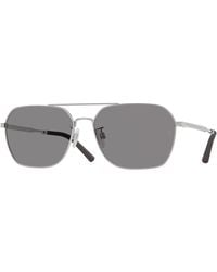 Oliver Peoples - Ov1377S R-17 503627 Sunglasses Steel Geometric Polarized - Lyst