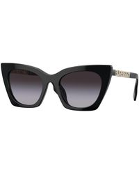Burberry - Be4372U Marianne 30018G Sunglasses Acetate Cat Eye Normal Shaded - Lyst