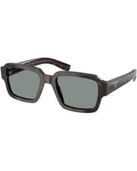 Prada - Pr 02Zs 17N20N Sunglasses Acetate Squared Normal - Lyst