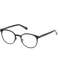 Guess - Gu50192 002 Optical Frames Metal Round Normal - Lyst