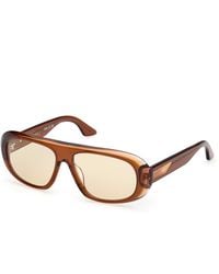 Gcds - Gd0067 Giuliano 47J Sunglasses Acetate Squared Normal - Lyst