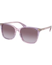 Ralph Lauren - Ra5293 Vvcv 60368H Sunglasses Acetate Squared Normal Shaded - Lyst