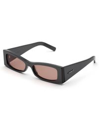 Marni - Sei Zokoa Solid Sunglasses Acetate Squared - Lyst