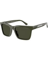 Emporio Armani - Ea4262U 632182 Sunglasses Acetate Squared Normal - Lyst