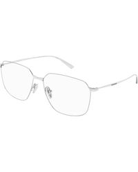 Balenciaga - Bb0414O 002 Optical Frames Acetate Transparent Squared - Lyst